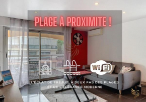 T2 Eclat Carmin-Clim, terrasse, piscine, tennis - CapitalChic Services - Fréjus